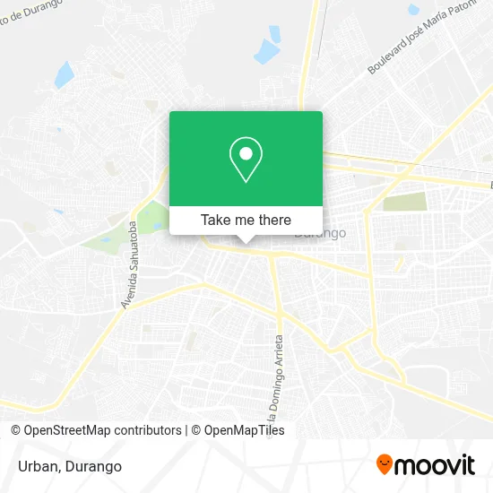 Urban map