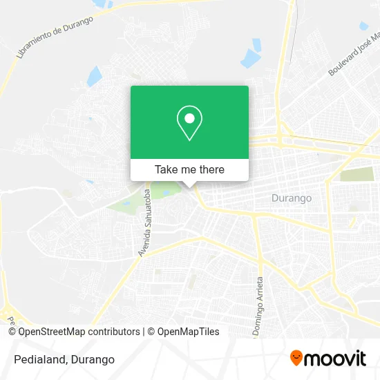 Pedialand map