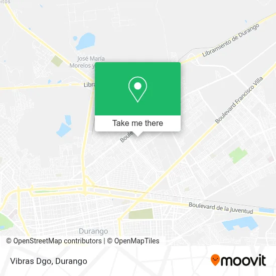 Vibras Dgo map