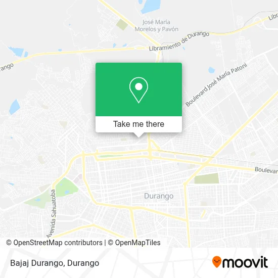 Bajaj Durango map