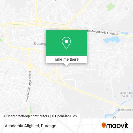 Academia Alighieri map