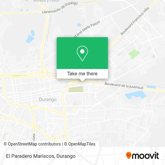 El Paradero Mariscos map