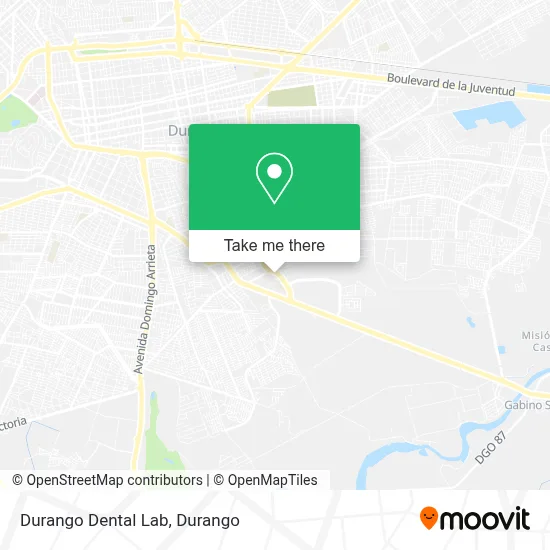 Durango Dental Lab map