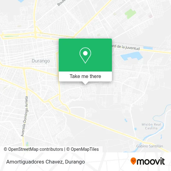 Amortiguadores Chavez map