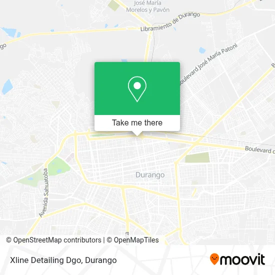 Xline Detailing Dgo map