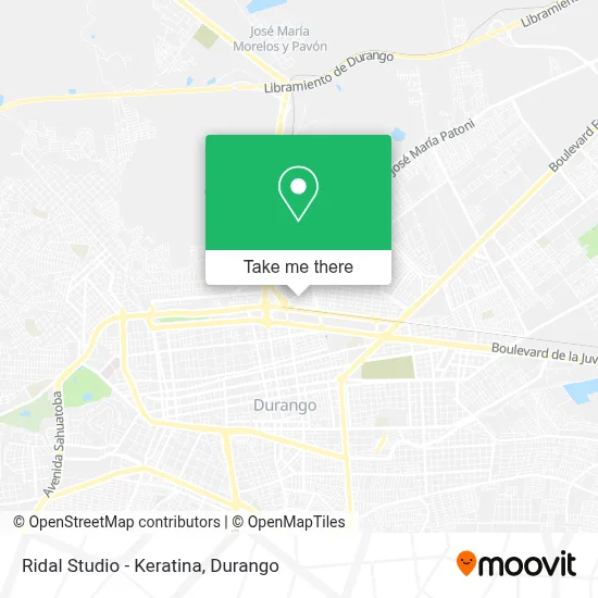 Ridal Studio - Keratina map