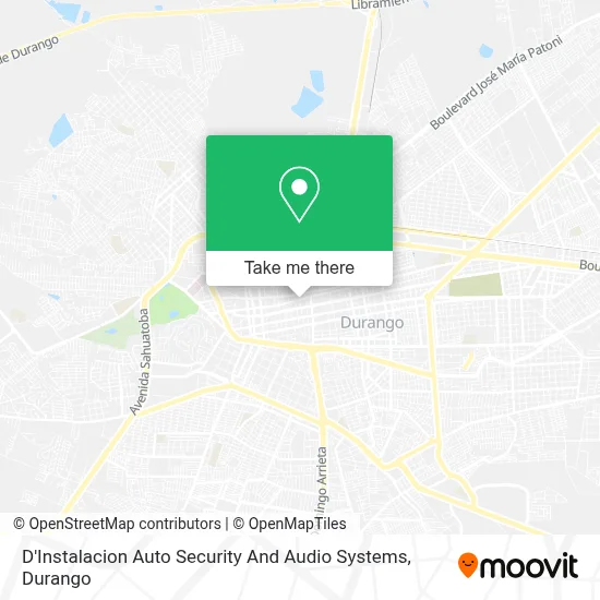 D'Instalacion Auto Security And Audio Systems map