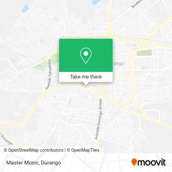Master Music map