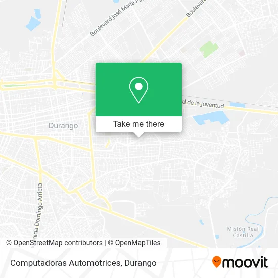 Computadoras Automotrices map