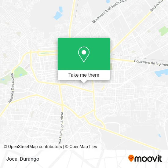 Joca map