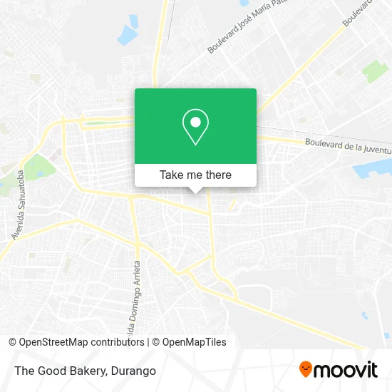 The Good Bakery map