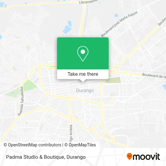 Padma Studio & Boutique map