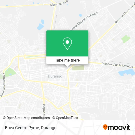 Bbva Centro Pyme map