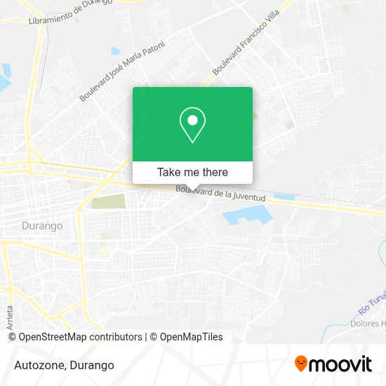 Autozone map