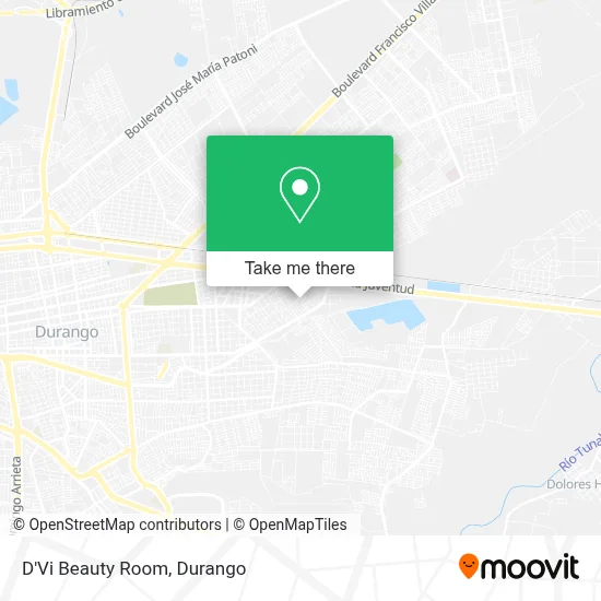 D'Vi Beauty Room map