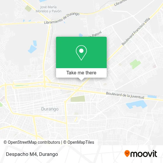 Despacho M4 map
