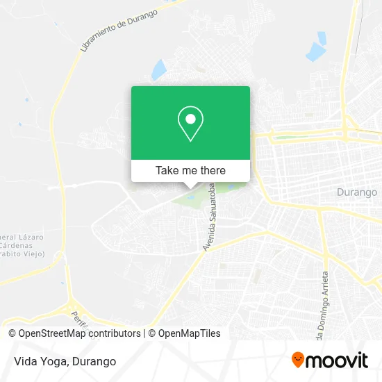 Vida Yoga map
