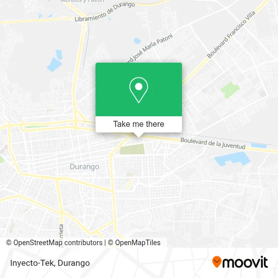Inyecto-Tek map