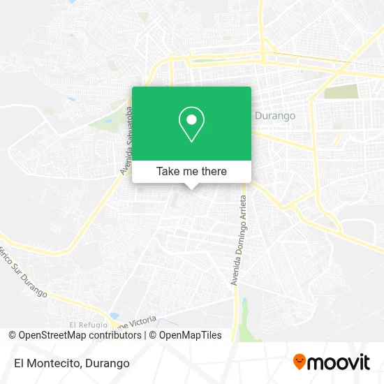 El Montecito map