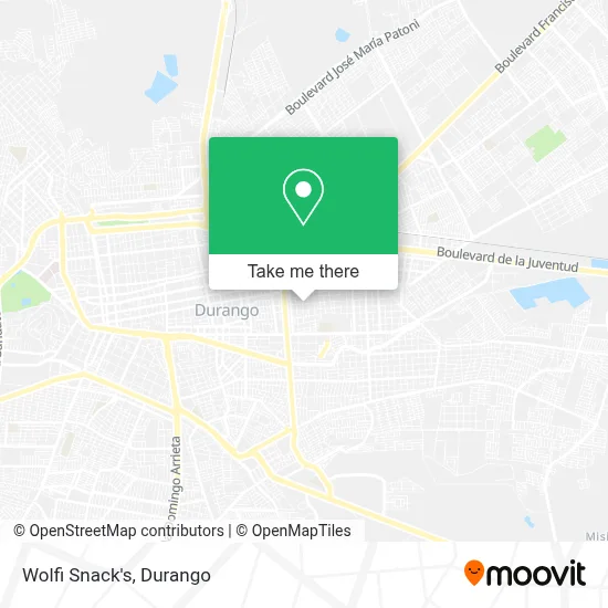 Wolfi Snack's map