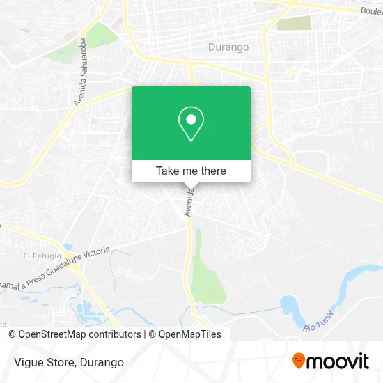 Vigue Store map
