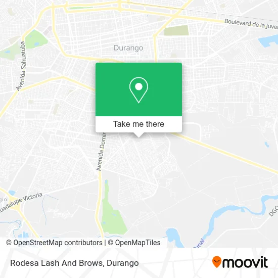 Rodesa Lash And Brows map