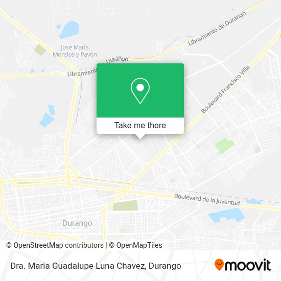 Dra. Maria Guadalupe Luna Chavez map