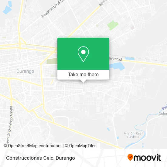 Construcciones Ceic map