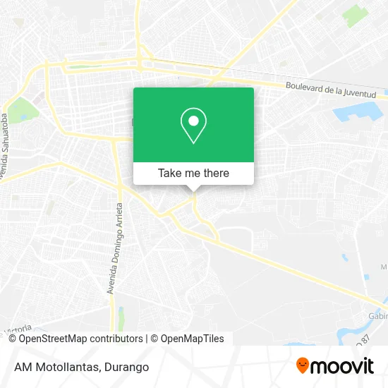AM Motollantas map