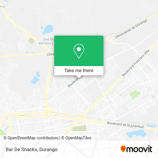 Bar De Snacks map