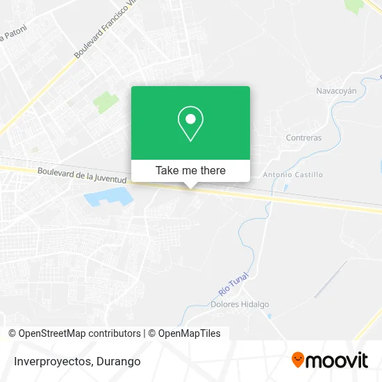 Inverproyectos map