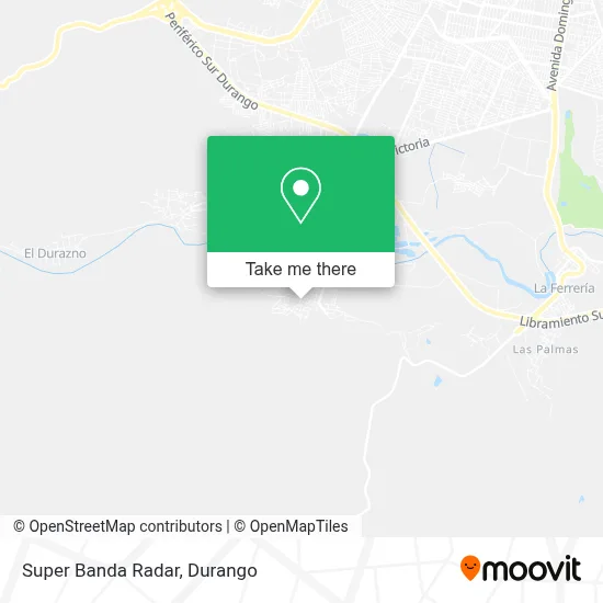 Super Banda Radar map