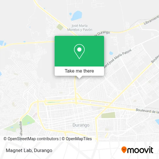 Magnet Lab map