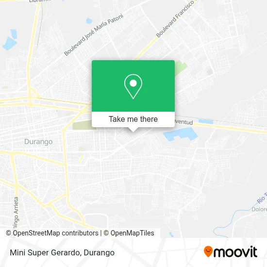Mini Super Gerardo map