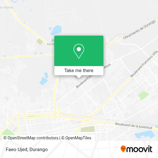 Faeo Ujed map