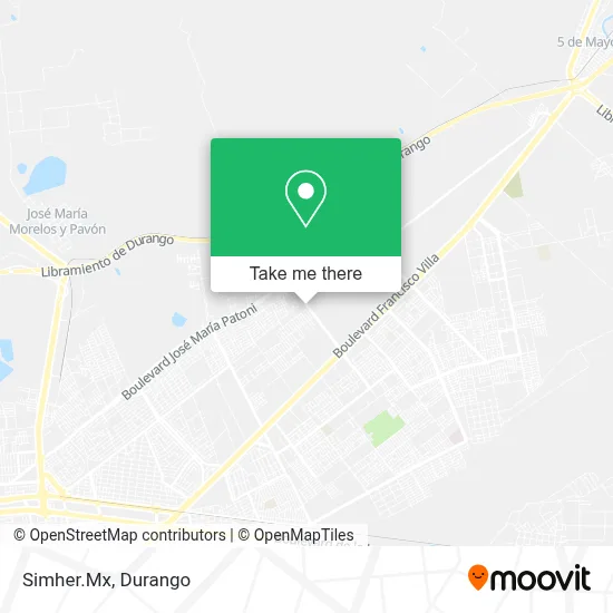 Simher.Mx map