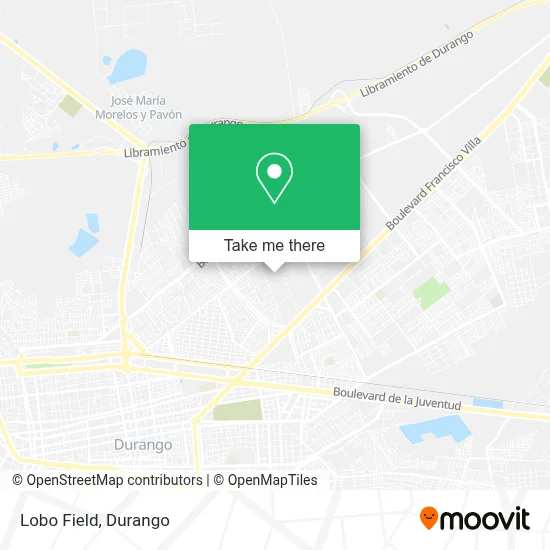 Lobo Field map