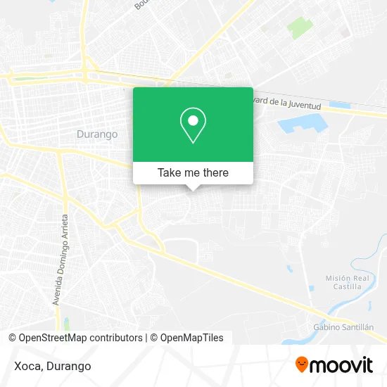 Xoca map