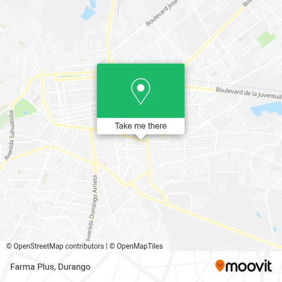 Farma Plus map