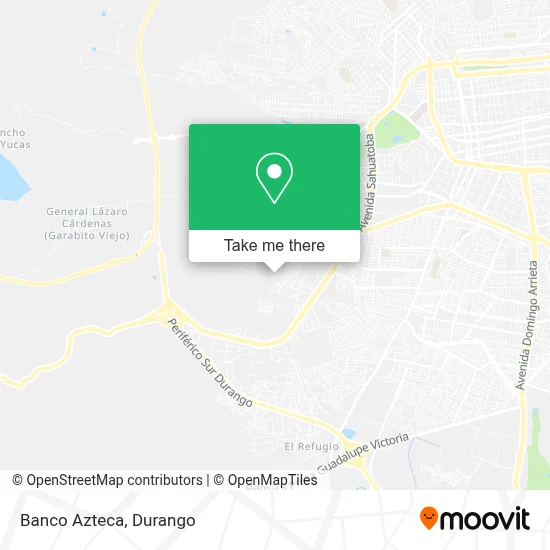 Banco Azteca map
