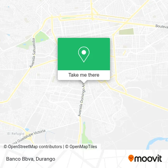 Banco Bbva map