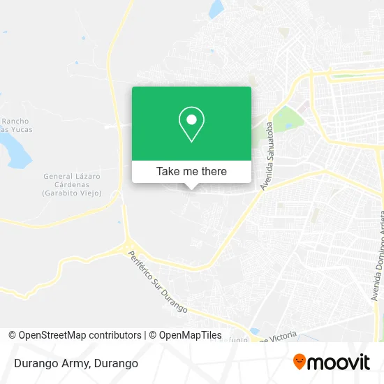Durango Army map