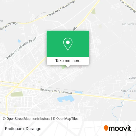 Radiocam map