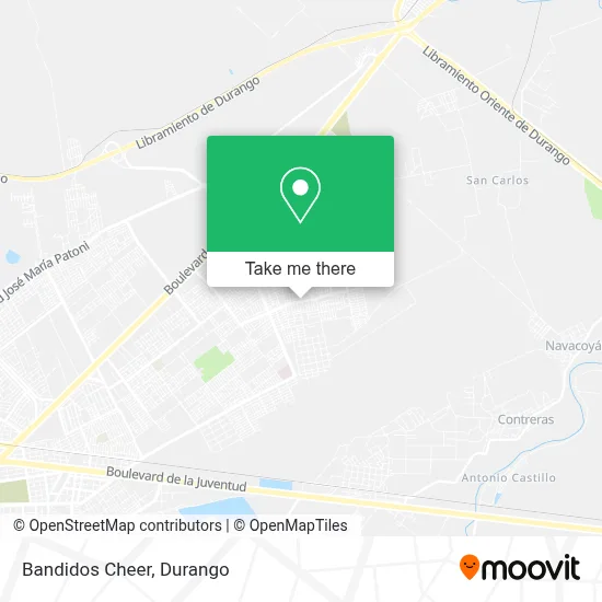 Bandidos Cheer map
