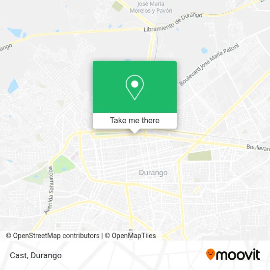 Cast map