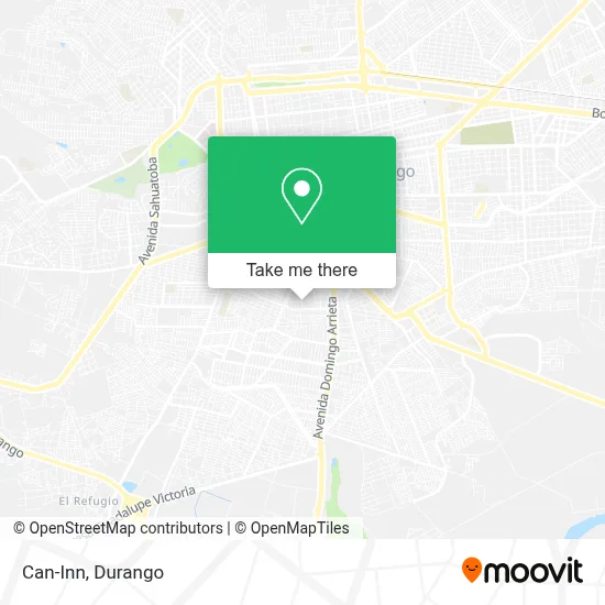 Can-Inn map