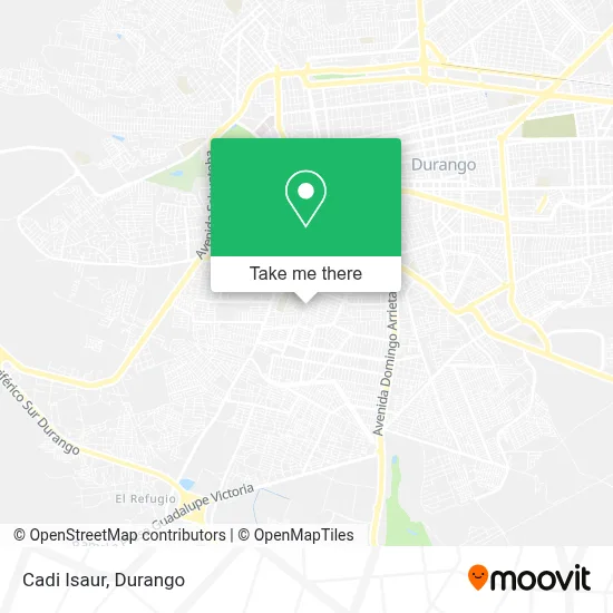 Cadi Isaur map
