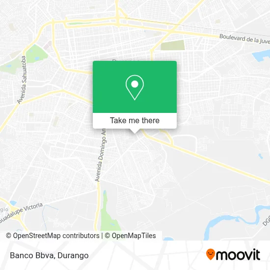 Banco Bbva map