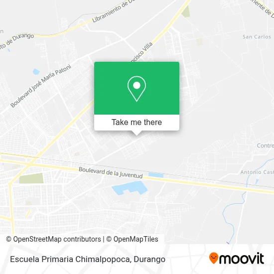 Escuela Primaria Chimalpopoca map