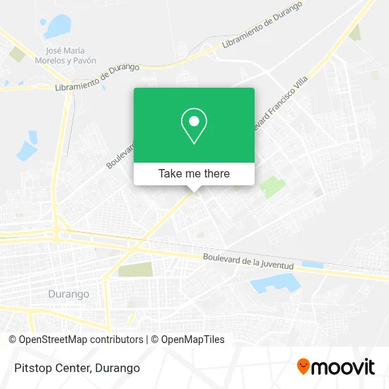 Pitstop Center map